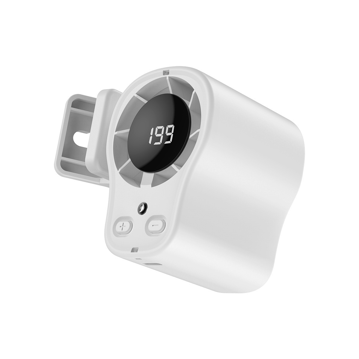 New T510 Waist Fan USB Large Capacity Portable Multifunctional Digital Display Outdoor Neck Fan
