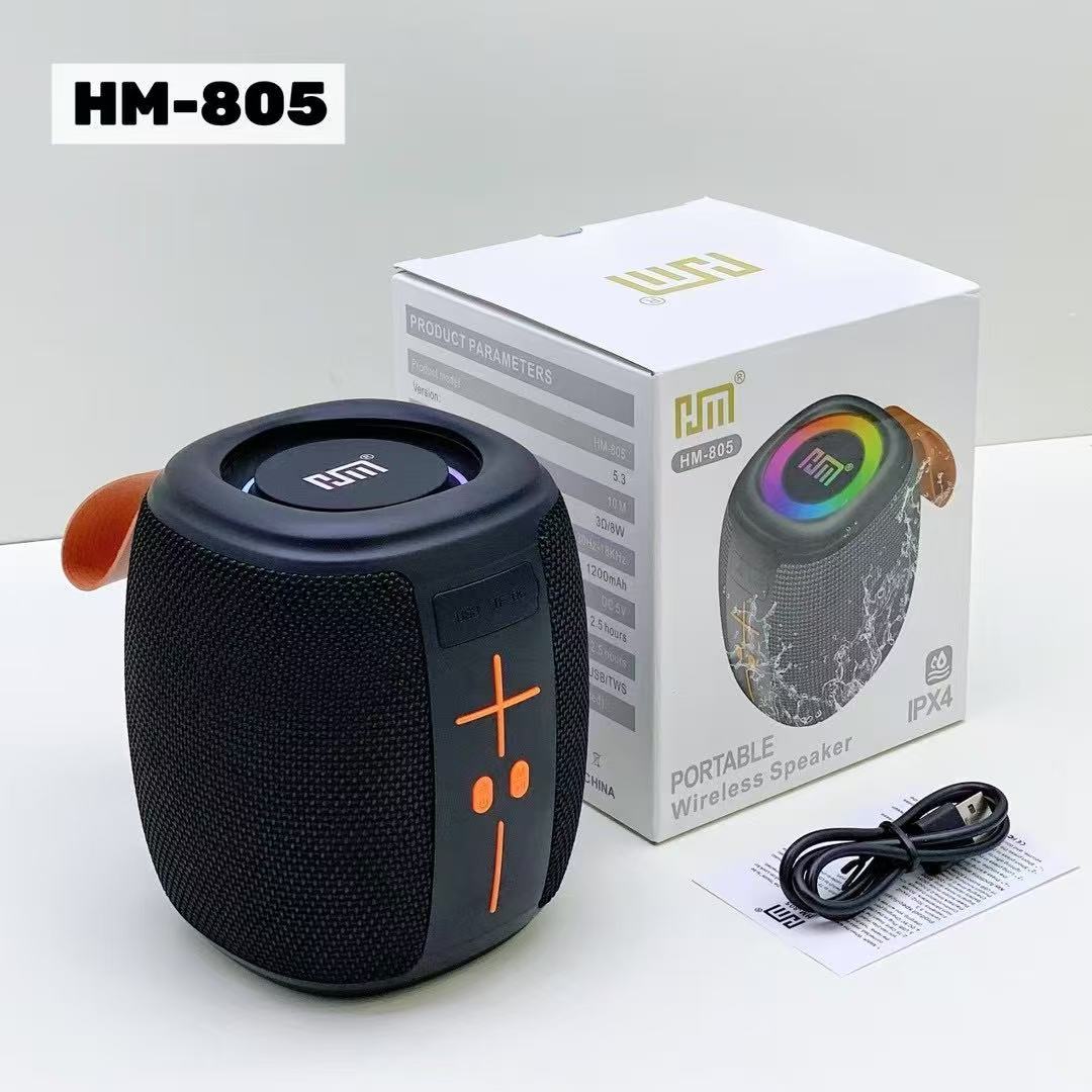 HM805 Bluetooth speaker mini high-power outdoor portable waterproof subwoofer small audio