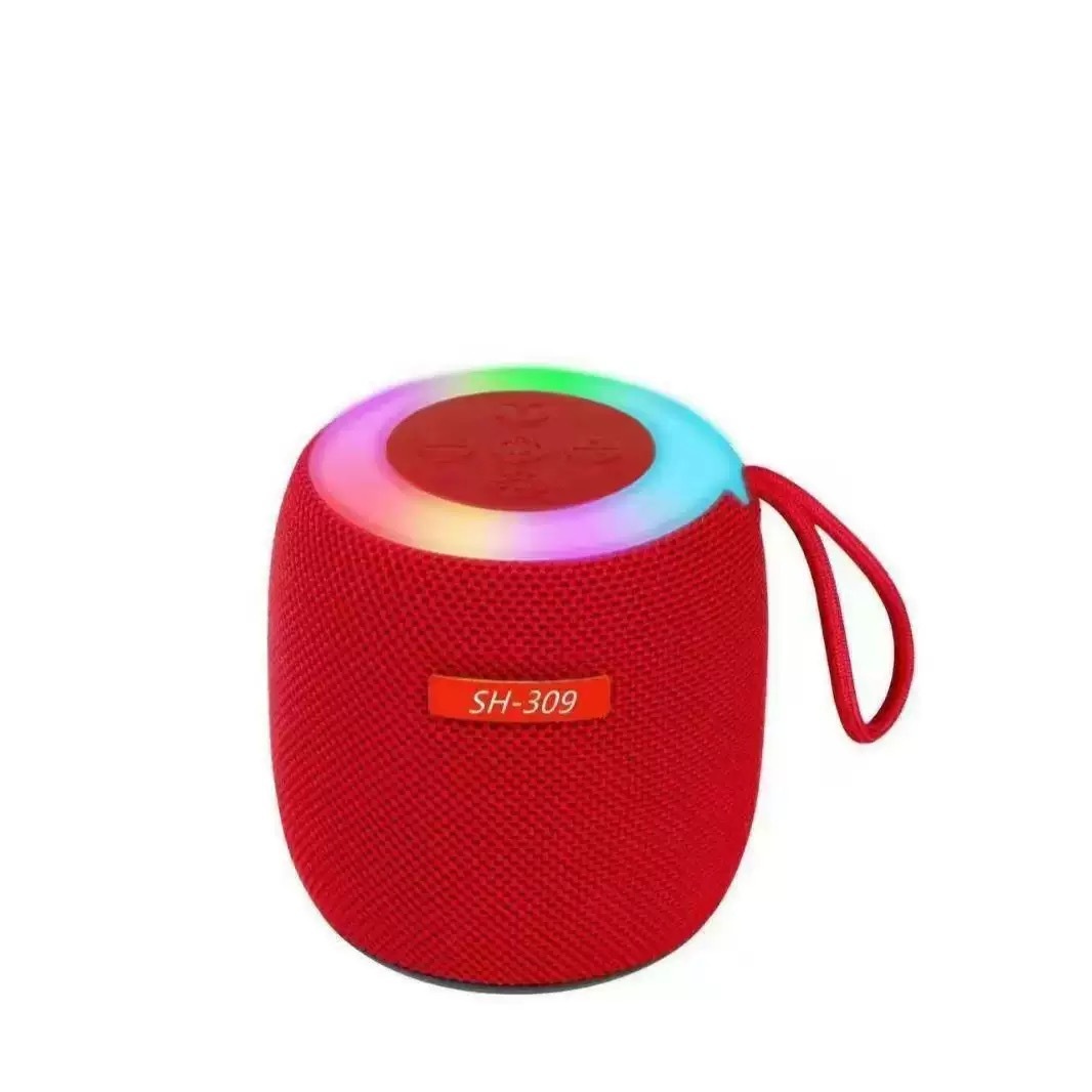 Wireless Bluetooth speaker high sound quality sports portable colorful lights mini subwoofer high sound quality loud volume speaker 309