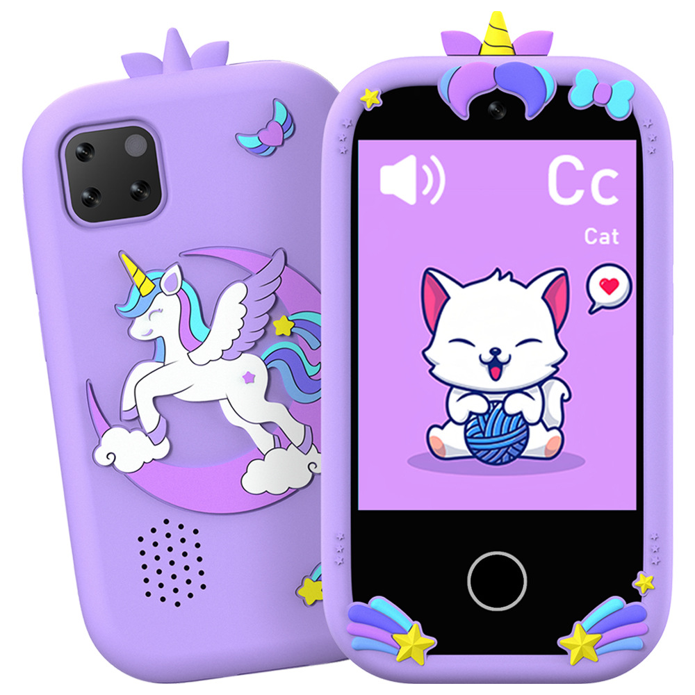Zongxin W5 Children's Phone Early Education Learning Educational Toy Phone Game Photo Video Holiday Gift