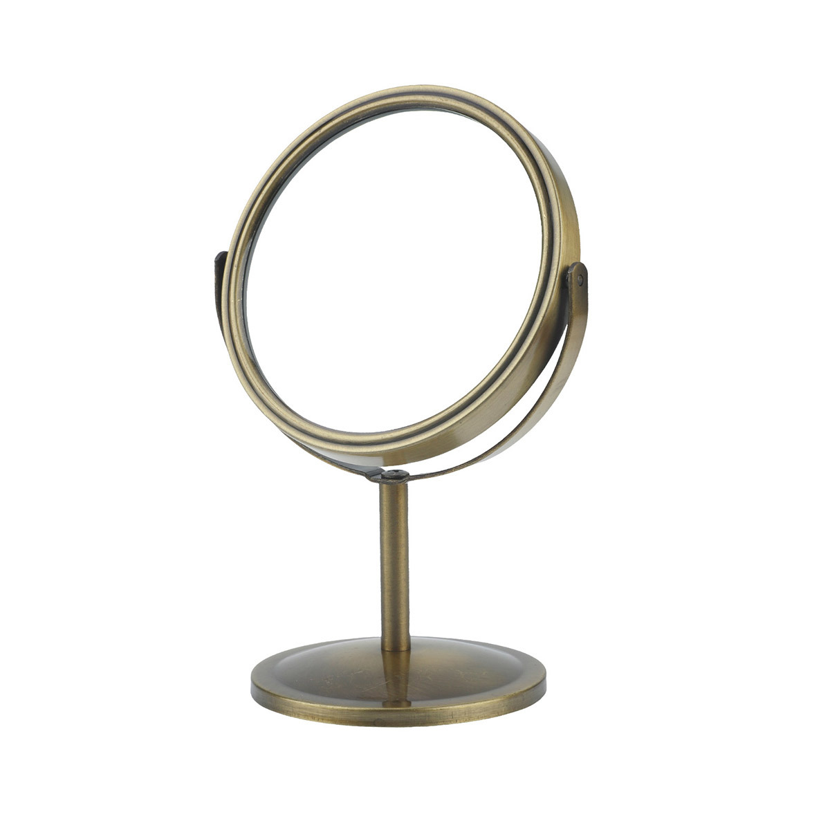 New 3/4/5/6 Inch Double-Sided Desktop Makeup Mirror Magnifying Rotating Mirror High Definition Desktop Dressing Table Mirror
