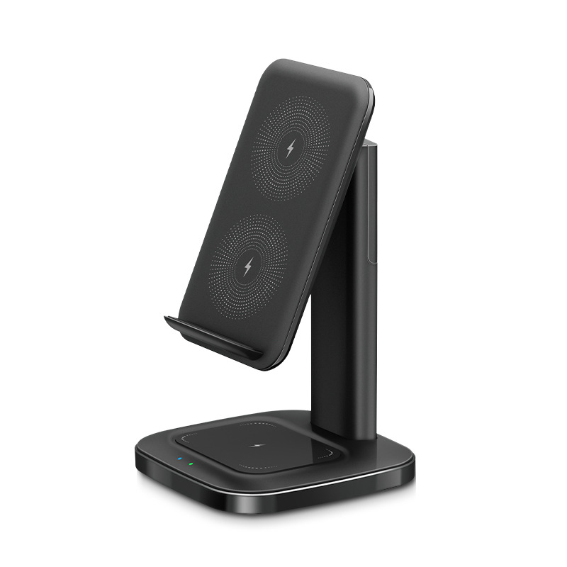 Magnetic Custom Mold 3-in-1 Wireless Charger for Apple Samsung Huawei Xiaomi Phones