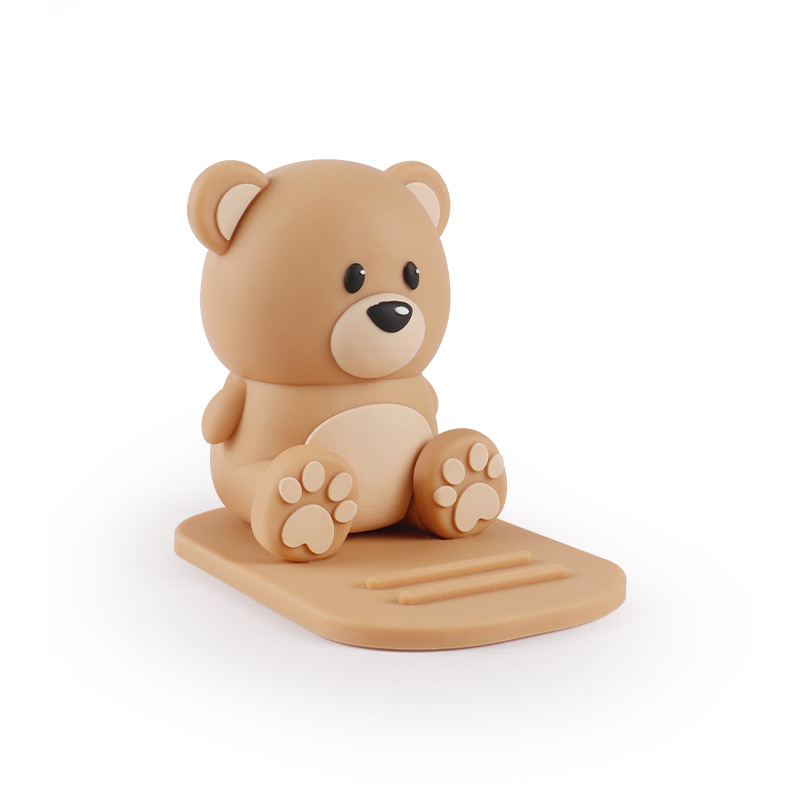 Bear Cartoon Phone Stand Cute Gift Preferred Phone Tablet Stand Animal Ornament