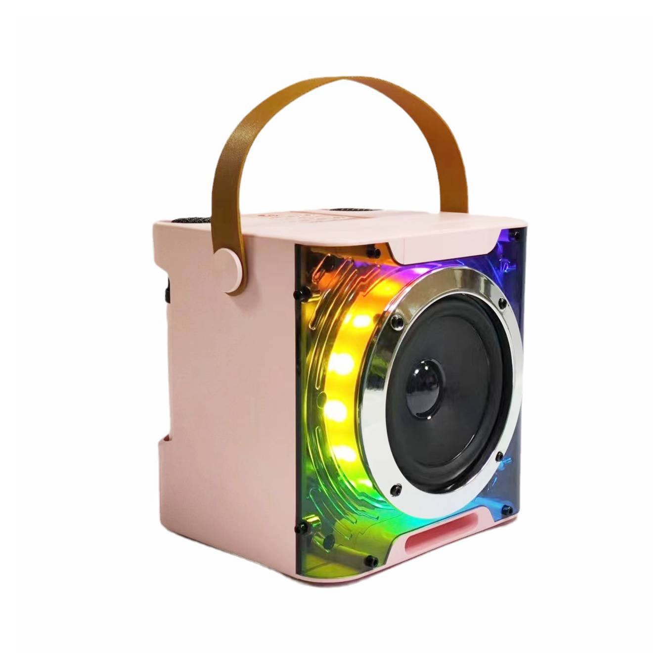 Private mold YS-308 KTV Bluetooth speaker with microphone children YS203 colorful portable outdoor desktop Bluetooth speaker