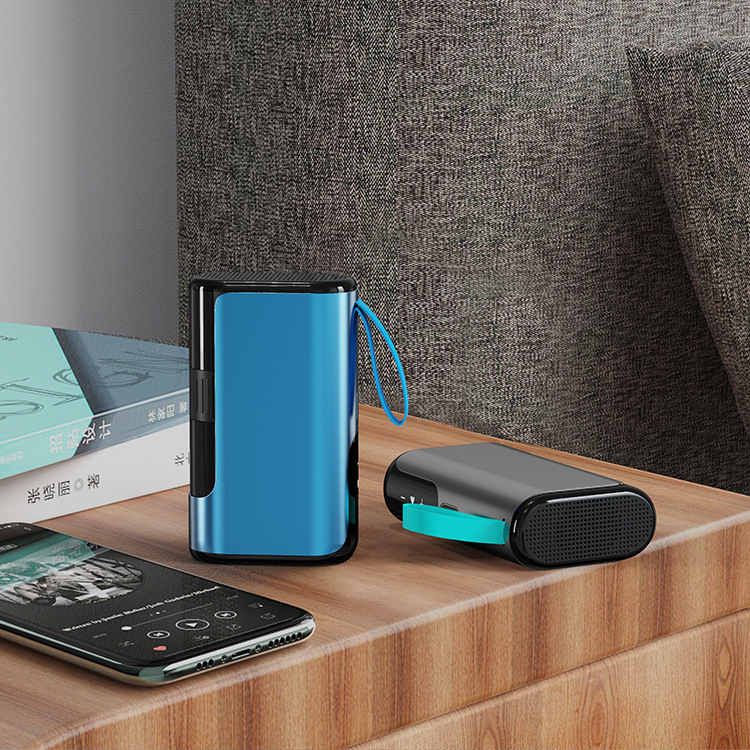 New Bluetooth Speaker Power Bank Phone Stand Subwoofer Multi-Function Mini Bluetooth Speaker Mobile Power