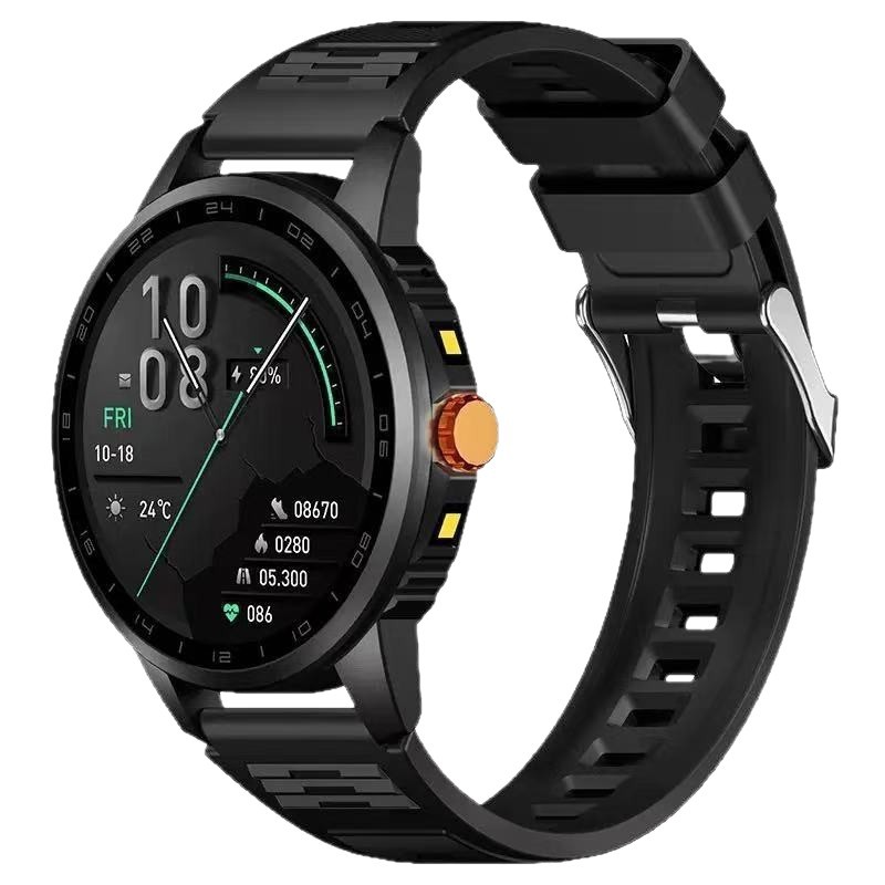 Private mold gt12 smart watch 1.52 round screen outdoor sports dual light flashlight raise wrist to light up screen
