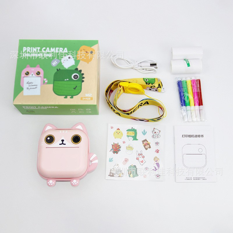 Polaroid camera print photo video instant print support instant print