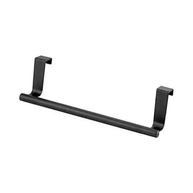 No-drill Towel Rack Behind Door Bathroom Single Bar Towel Rod Towel Rack Cabinet Door Frame Hanger Storage Rack