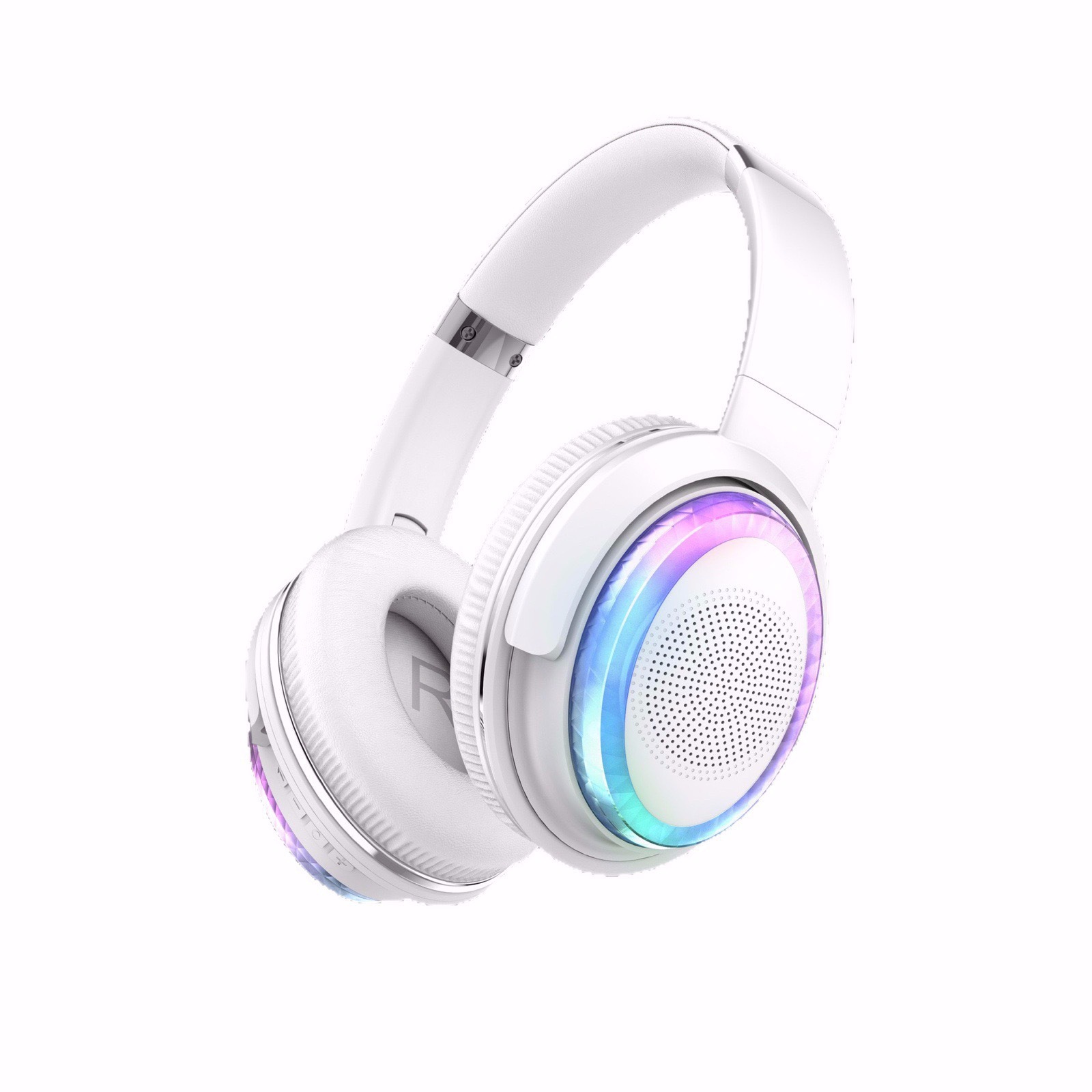 BT880 Over-Ear Bluetooth Speaker Headphones RGB Light Music Stereo Ultra-Long Battery Life External Speaker Headphones