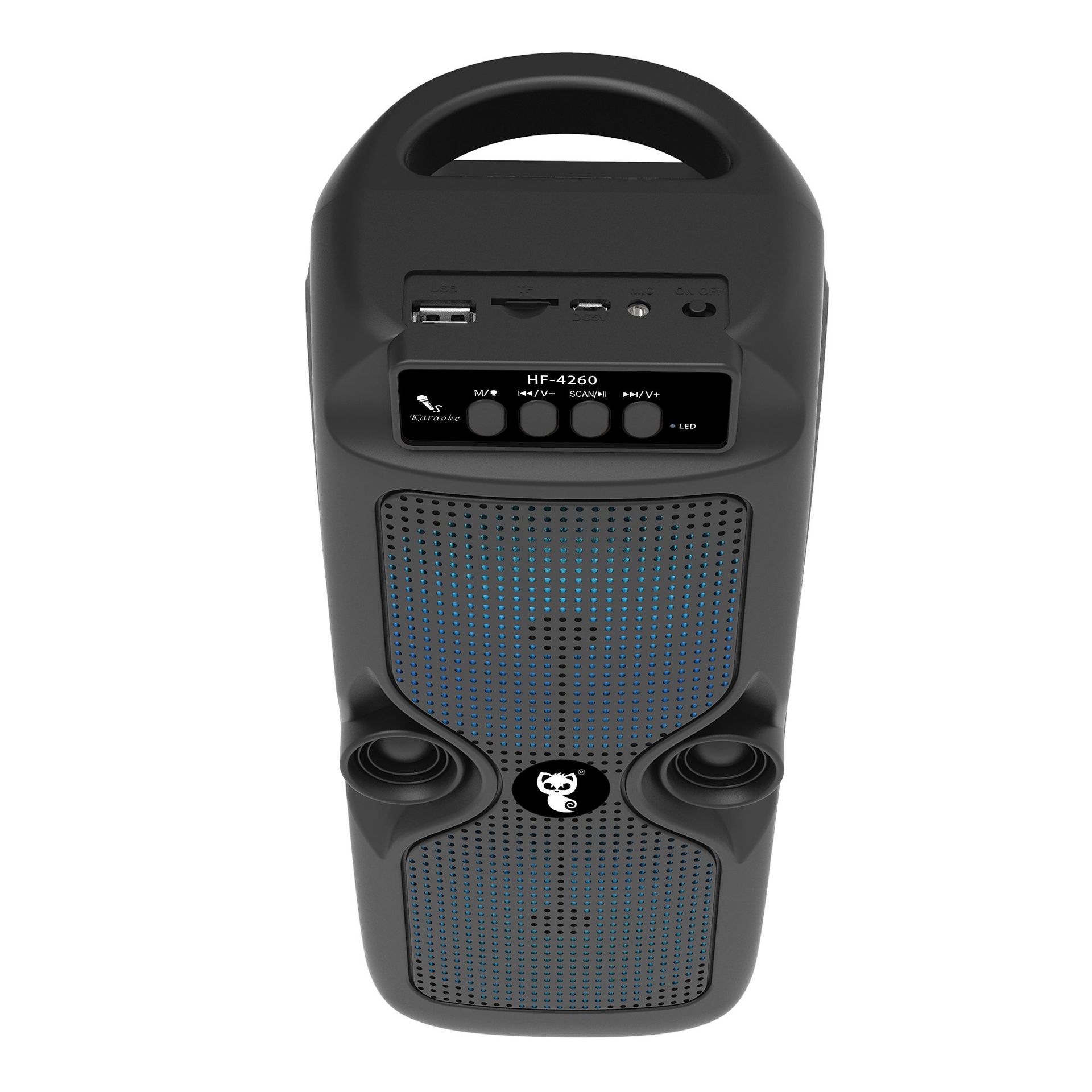 Portable square dance morning exercise colorful light outdoor home desktop loud volume Bluetooth speaker