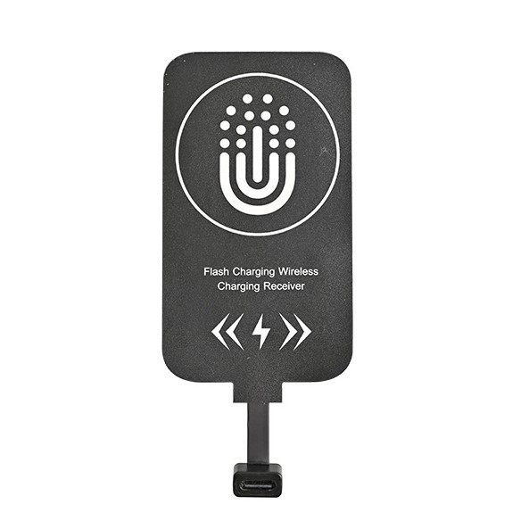 10W Wireless Charging Receiver Dual Charge Back Sticker for Android Phone TYPE-C Dual-Use Charging Patch