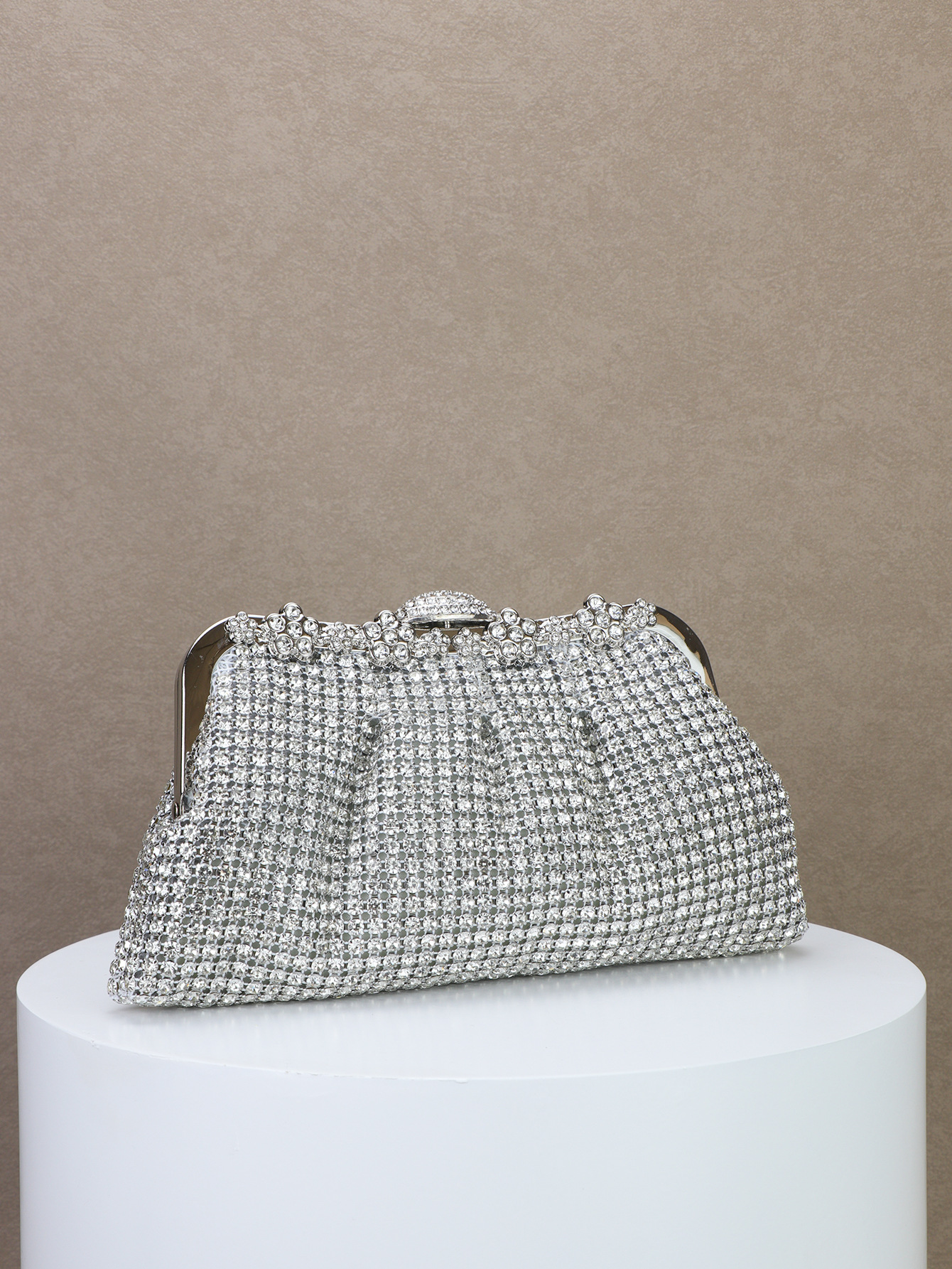 2026 New Luxury Rhinestone Evening Bag Celebrity Clutch Bride Wedding Bag Dress Bag Diamond Banquet Clutch Women