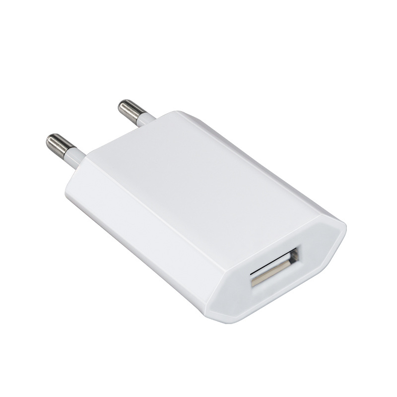 European Standard 5V1A Phone Charger US Standard Power Adapter Suitable for Mini Small Appliances Charging Head
