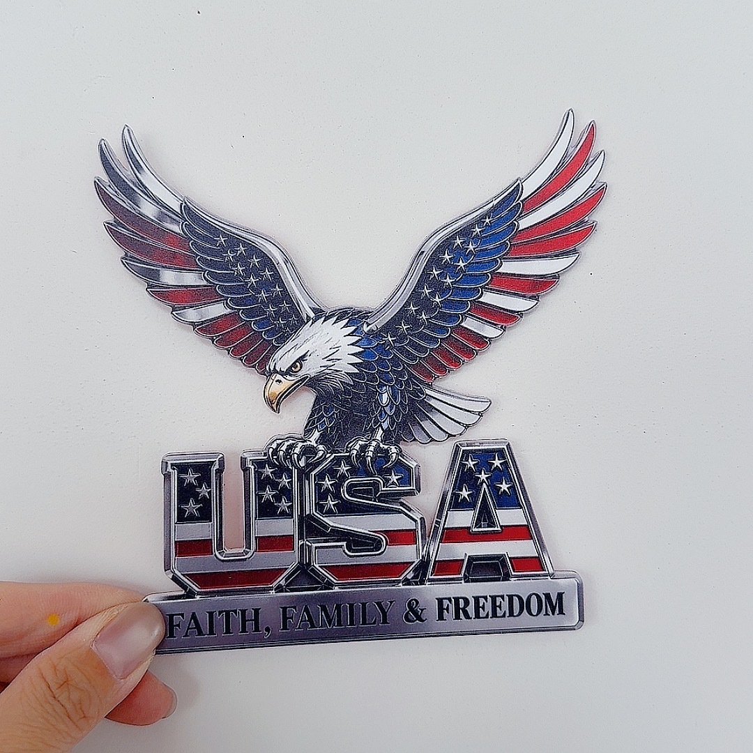 New USA Eagle Brand - Commemorative Metal Sign - 250th Anniversary Gift Garden Decoration