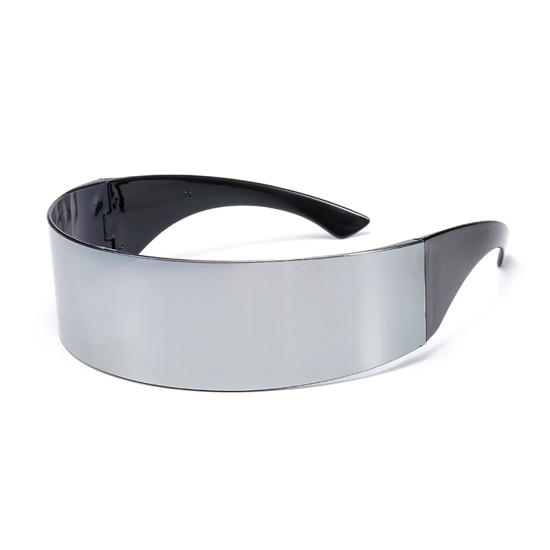 Headband Party Sunglasses, Party Sunglasses, One-Piece Mirror