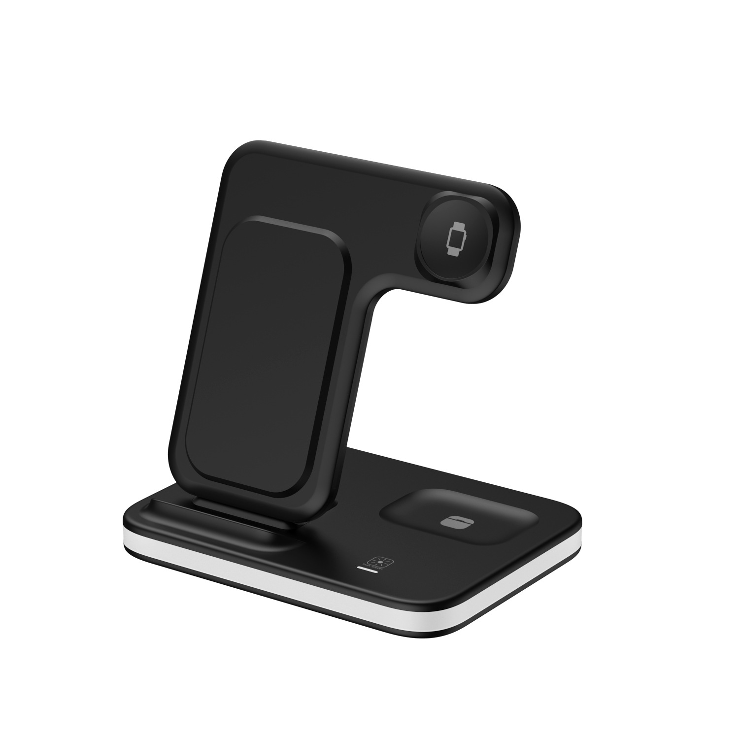 Foldable three-in-one wireless charger 3-in-1 wireless charger multi-function wireless charger night light nursing lamp wireless charger