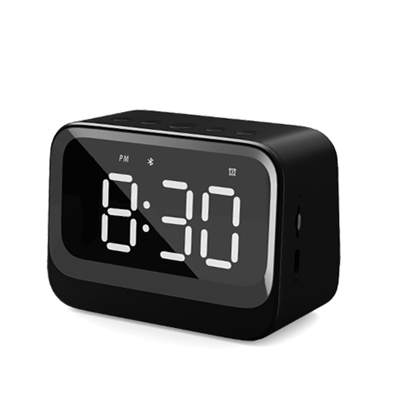 Bluetooth speaker multifunctional clock alarm clock new Bluetooth audio Mid-Autumn Festival gift Bluetooth speaker