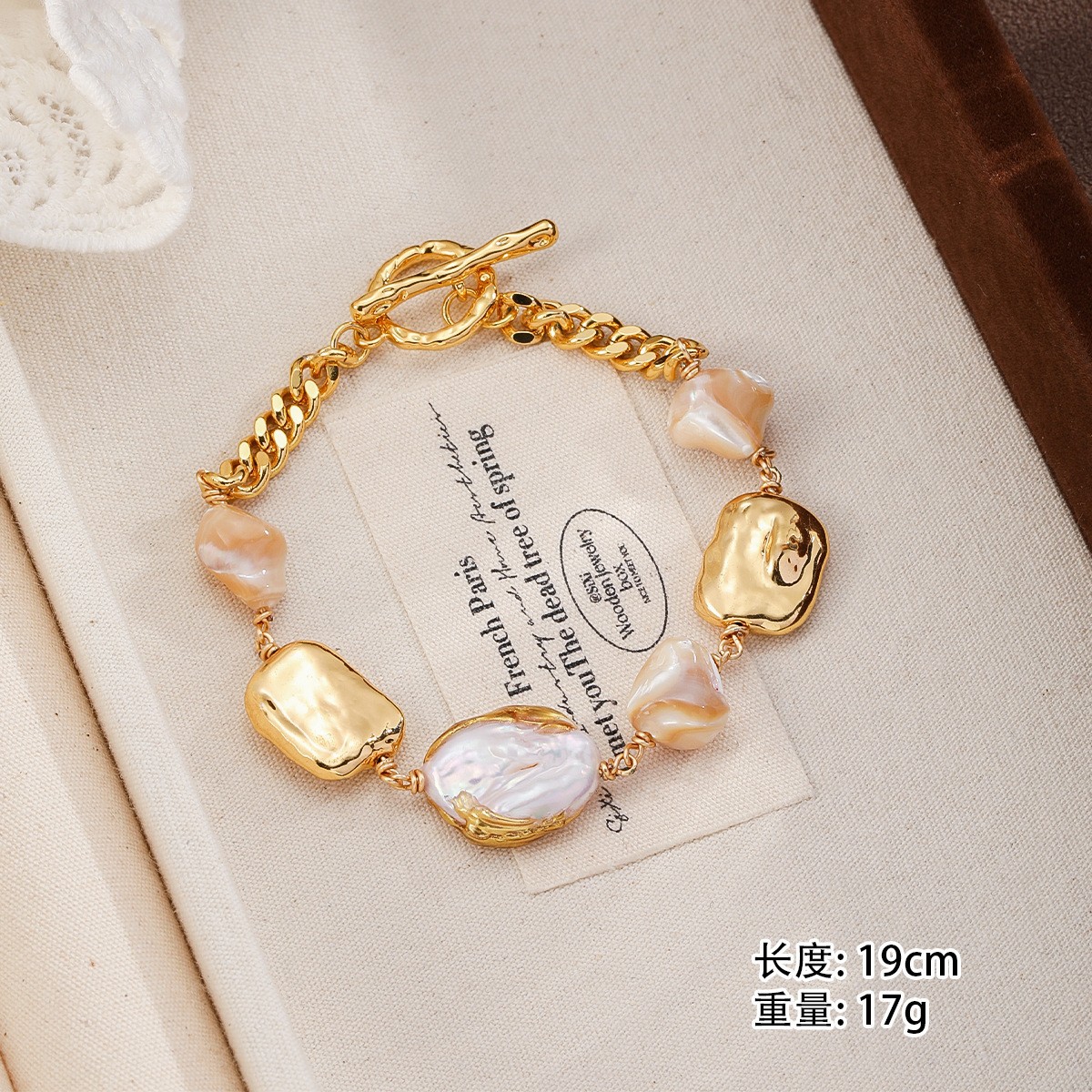 Milad Style Abalone Shell Bracelet Women Autumn Winter Bracelet Women Beaded Pearl Bracelet