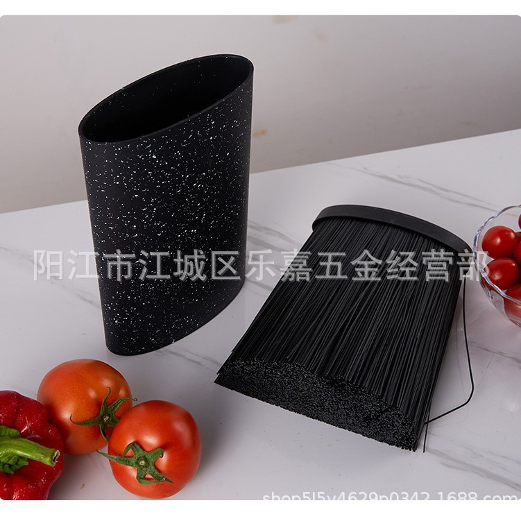 Plastic knife holder, household storage knife rack, kitchen supplies, cylindrical knife holder