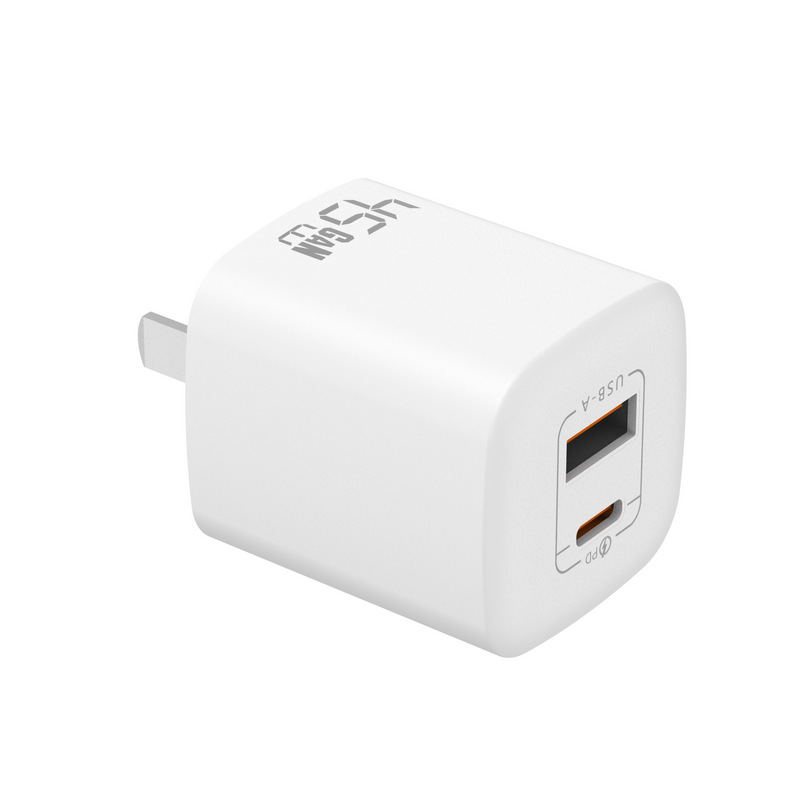 PD45W Dual Port GaN Charger Phone Charging Head for Huawei Apple 17 Phone Computer Charger