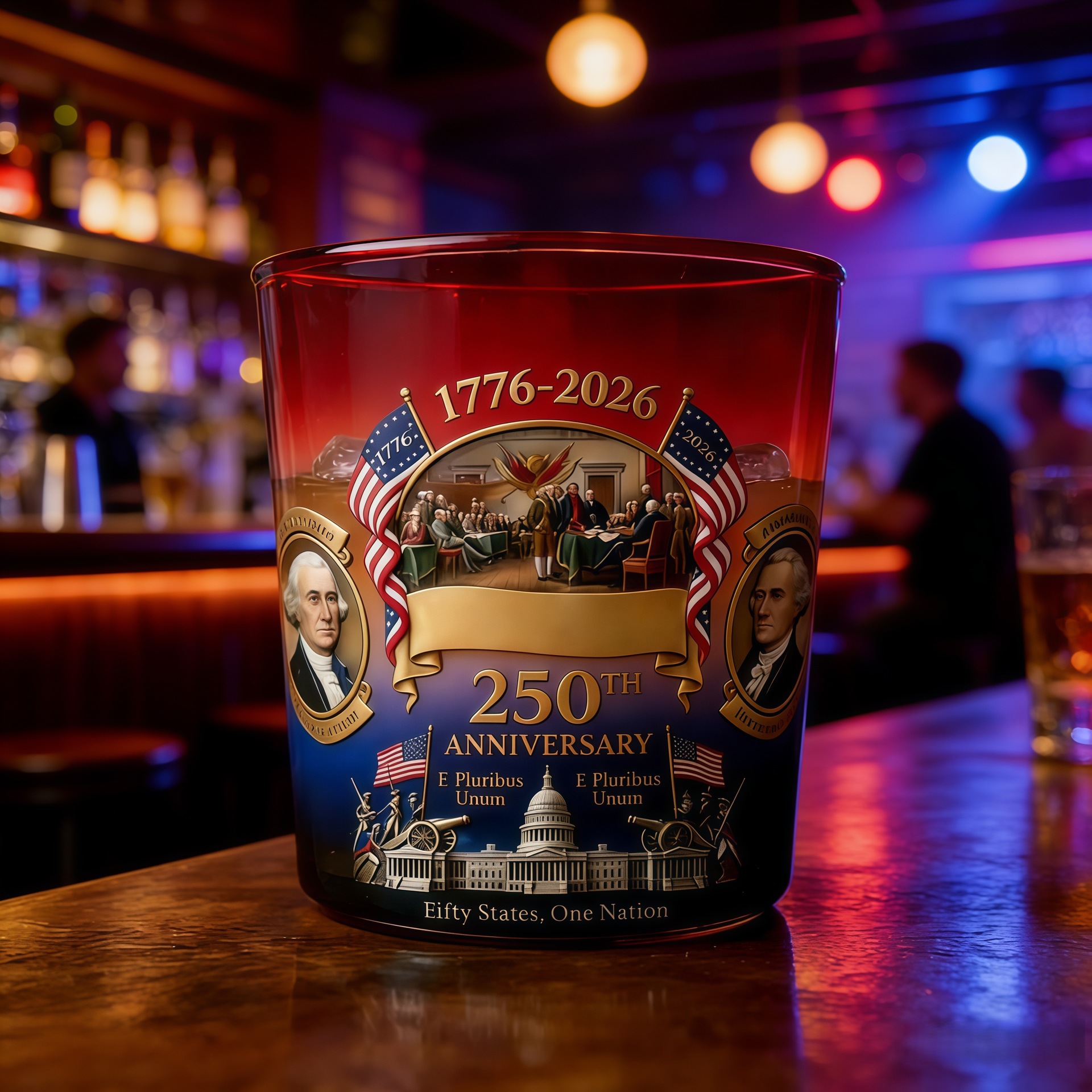 250th Anniversary Heritage Whiskey Glass