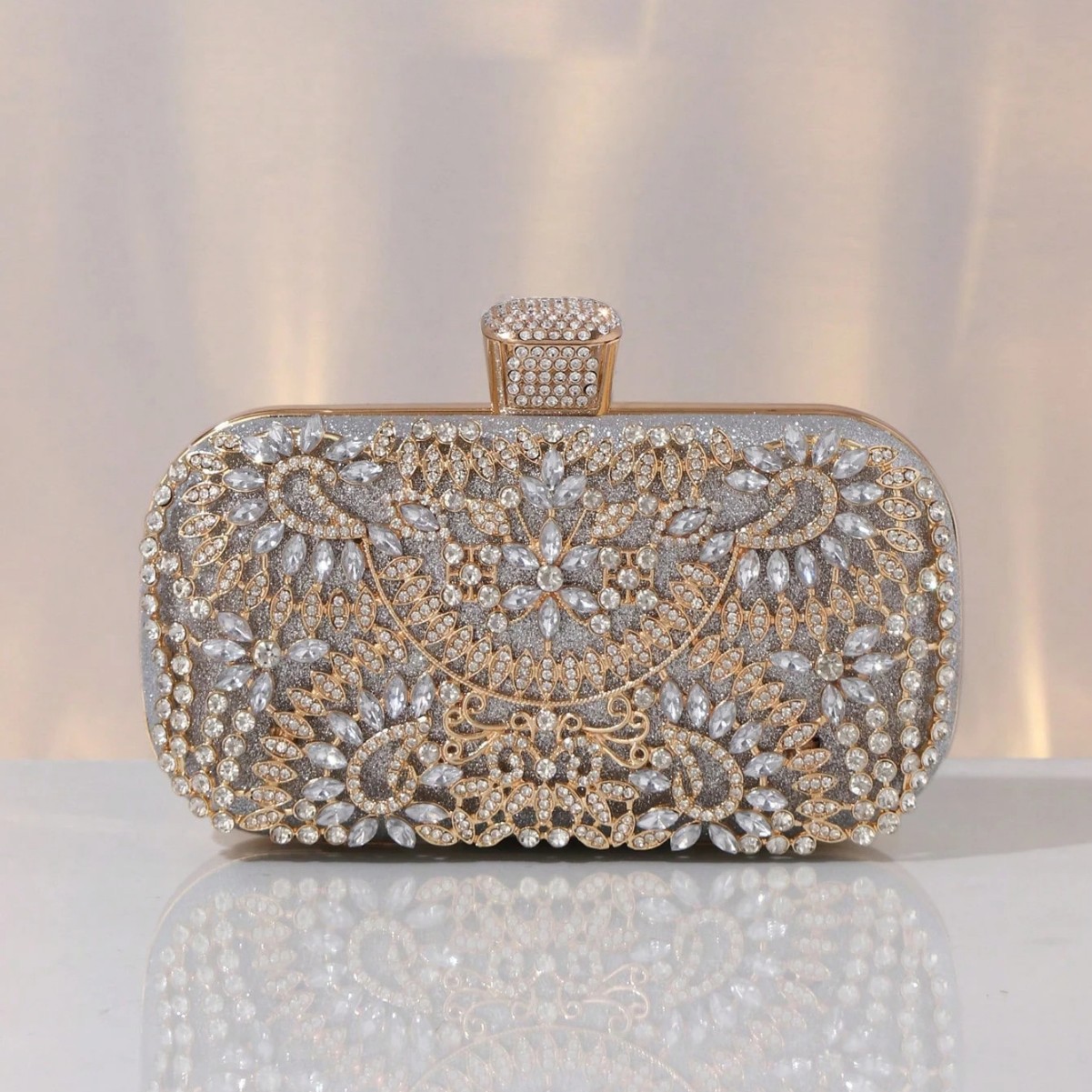 2025 New Evening Bag Women's Banquet Bag Crossbody Handbag Clutch Diamond Banquet Clutch Dress