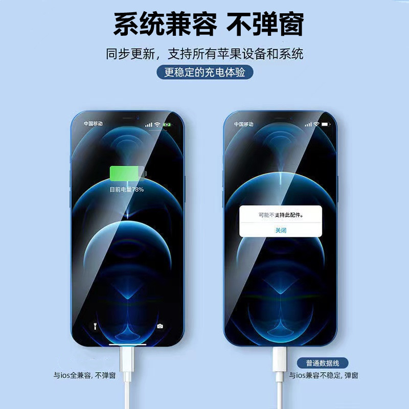 PD 20W Charger Suitable for Apple 14 Fast Charging Data Cable Type-C to iPhone Phone Fast Charger Universal