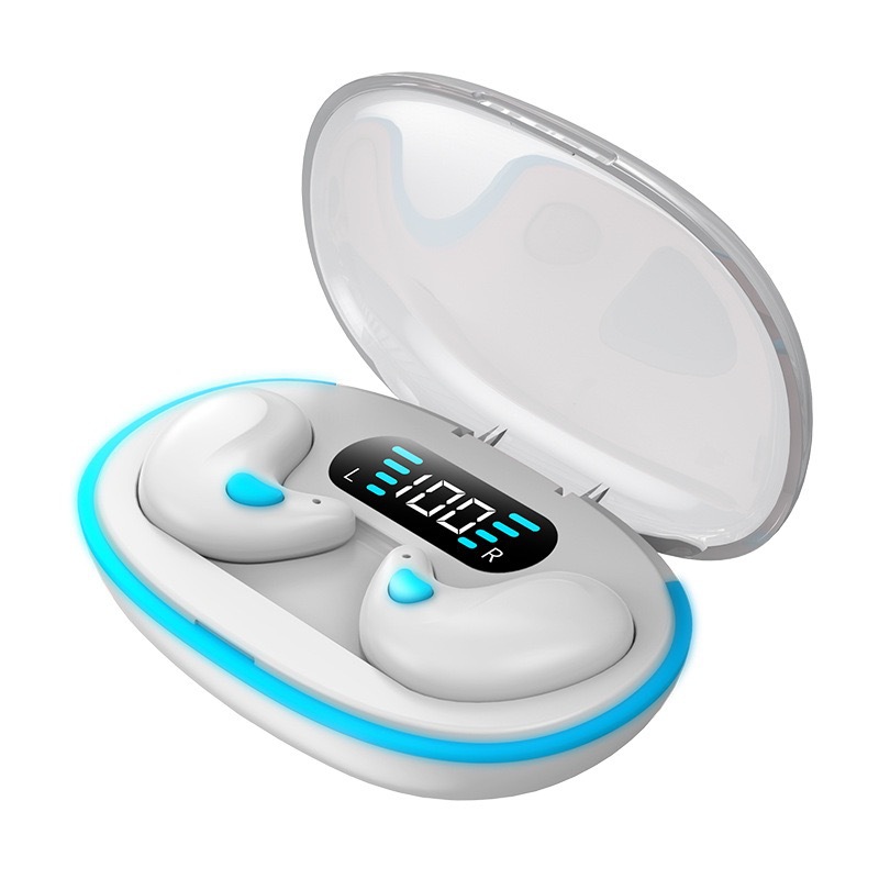 x55 sleep bluetooth headset mini noise-canceling bone conduction ultra-long battery life large capacity sports earphones