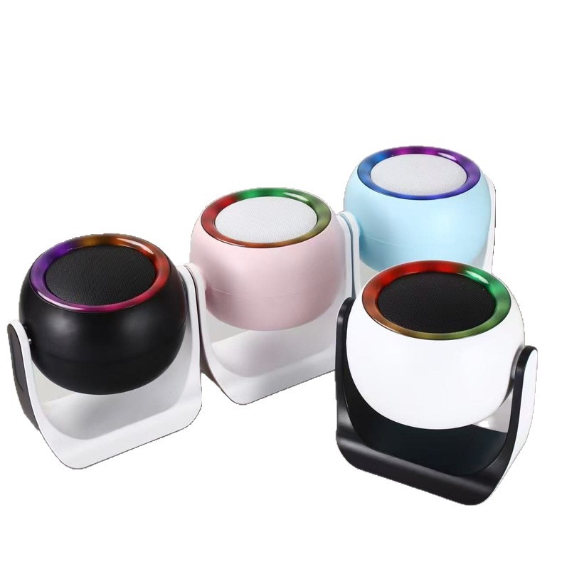 Wireless Bluetooth Speaker Small Steel Cannon Outdoor Home High Power Bass Wall-mounted Commercial Small Desktop Speaker