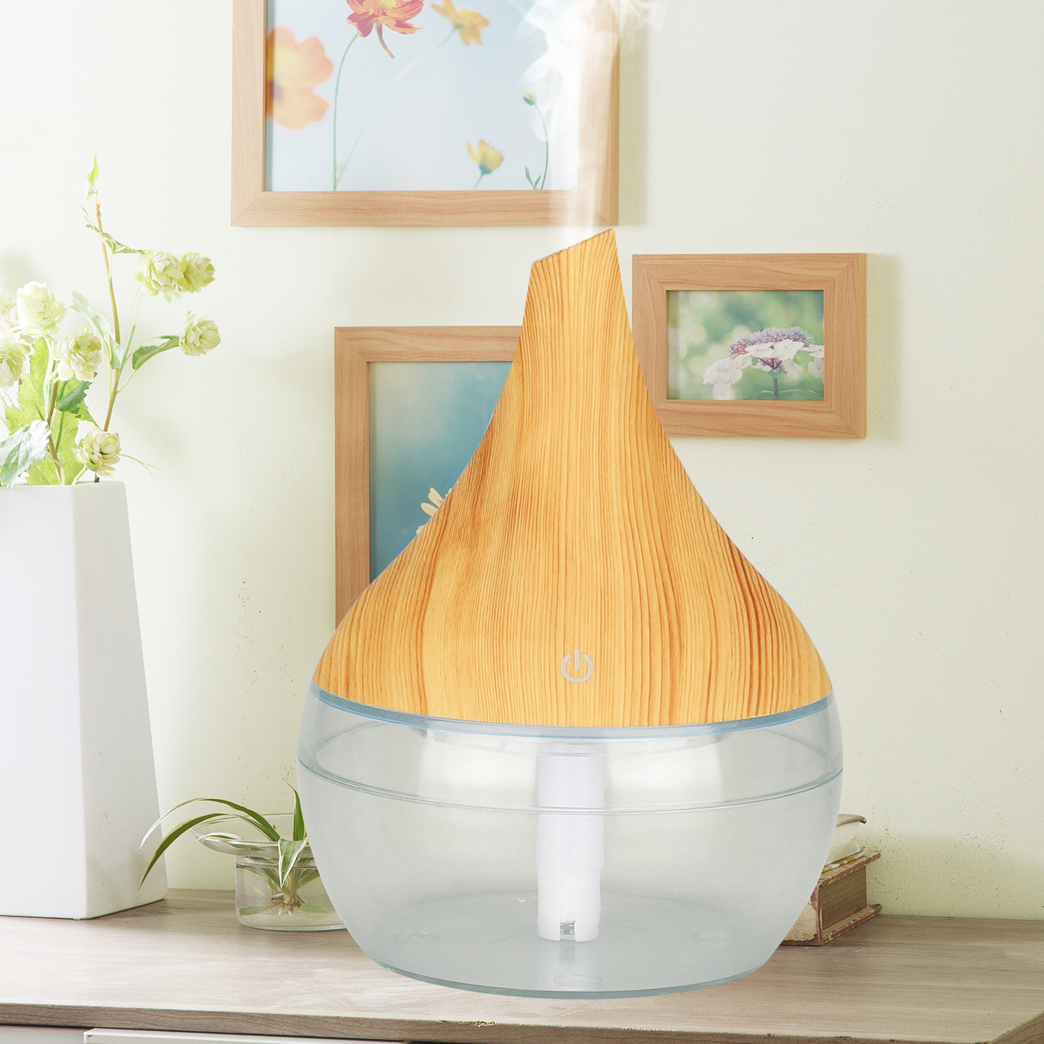 Ultrasonic USB Mini Atomization Humidifier Aromatherapy Home Office 300ML Air Purification Humidifier