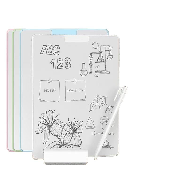 Partial erase student children's magnetic whiteboard writing board durable dust-free inkless drawing board