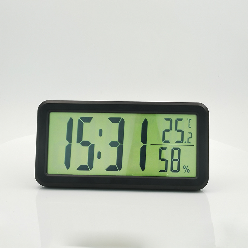 Simple electronic alarm clock smart student children clock digital perpetual calendar desktop clock wall hanging alarm clock