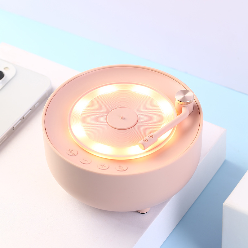 New Product Disc Player Speaker Atomic Vinyl Speaker Home Portable Gift Wireless Bluetooth Speaker