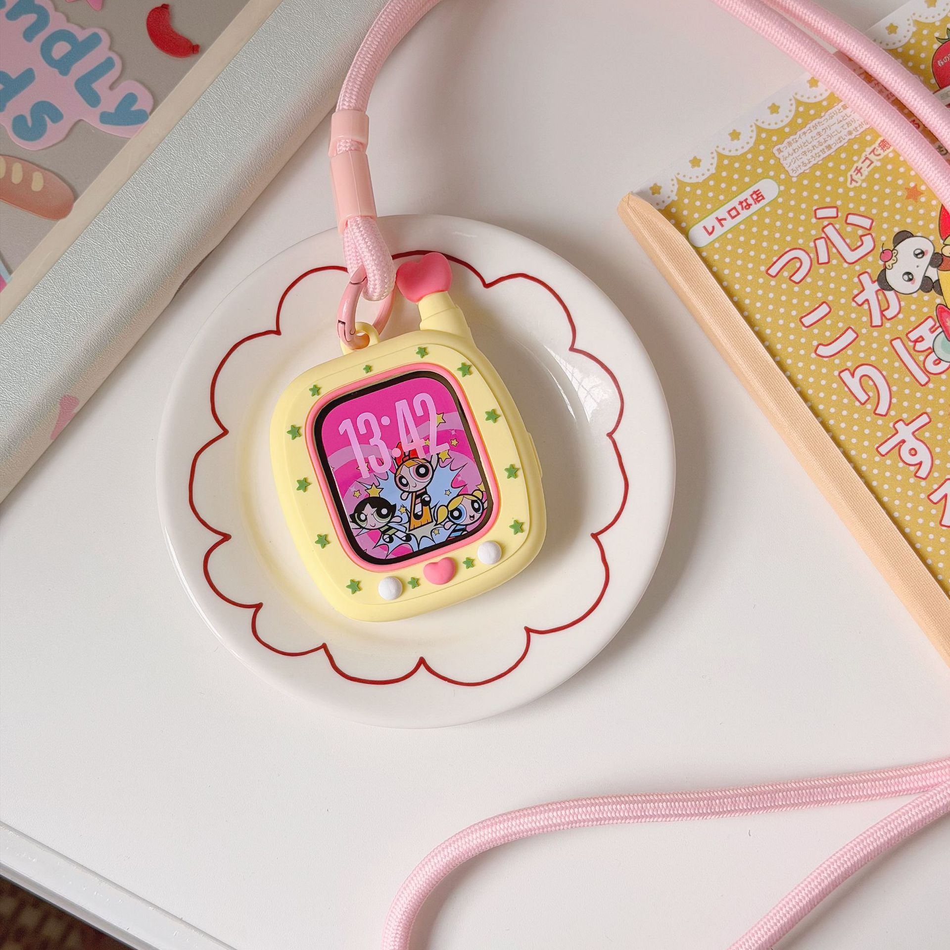 Cartoon BB machine Apple watch S11/10/9 compatible iWatch Ultra protective case full coverage soft case