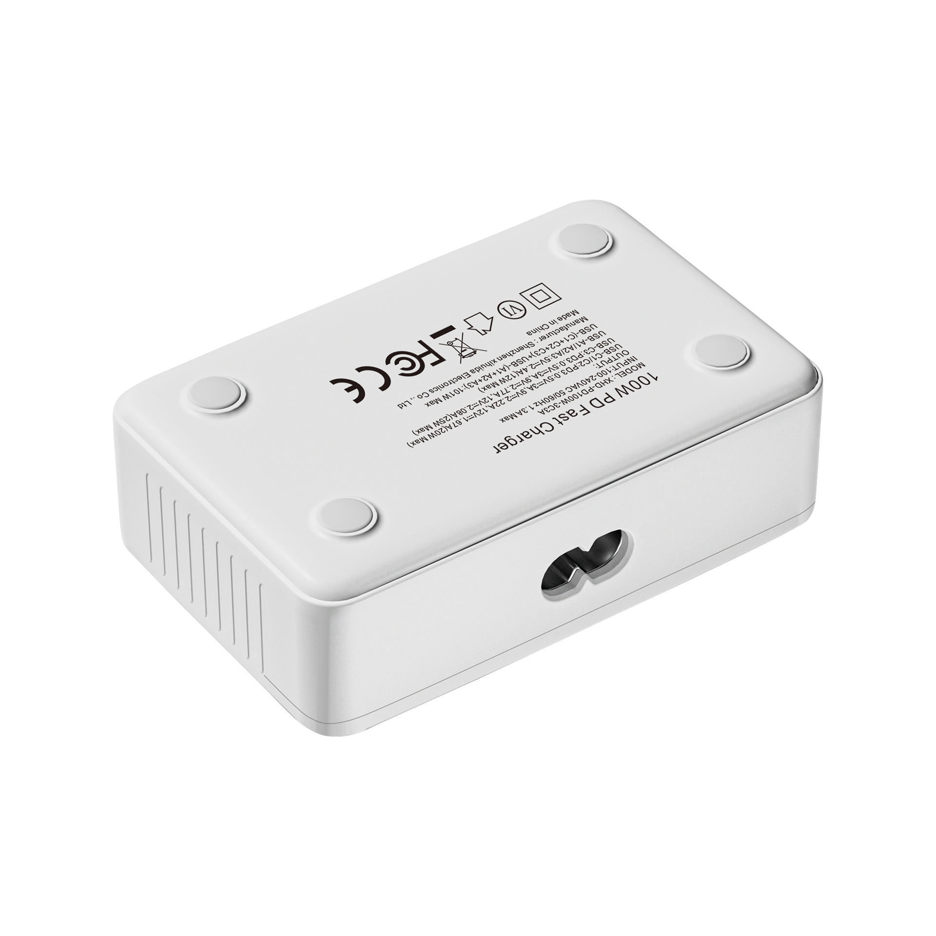 New 100W EU standard 3C3A desktop charger for Apple 15 phone tablet multi-port Samsung charger