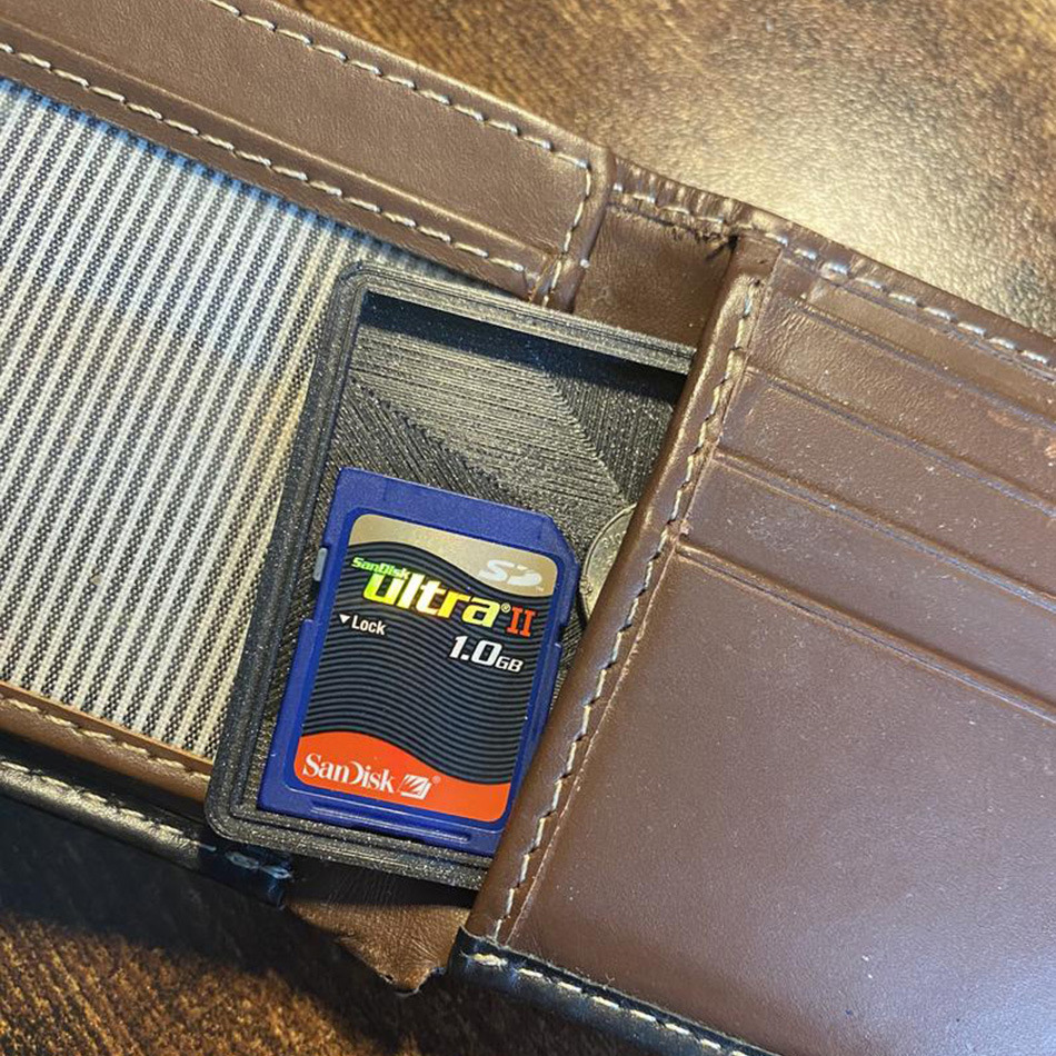 Wallet Card Holder Universal Aluminum Alloy Tray Key Coin Multi-Purpose Storage Box