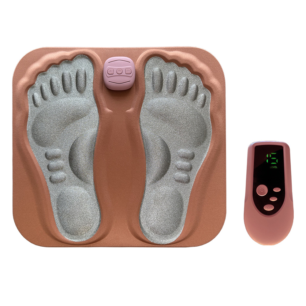Massage foot therapy machine EMS pulse 3D foot pad microcurrent foot massage physiotherapy device USB charging