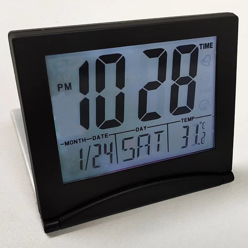 Clock Folding Clock Alarm Clock Perpetual Calendar Timer Weather Forecast Temperature Clock Electronic Clock