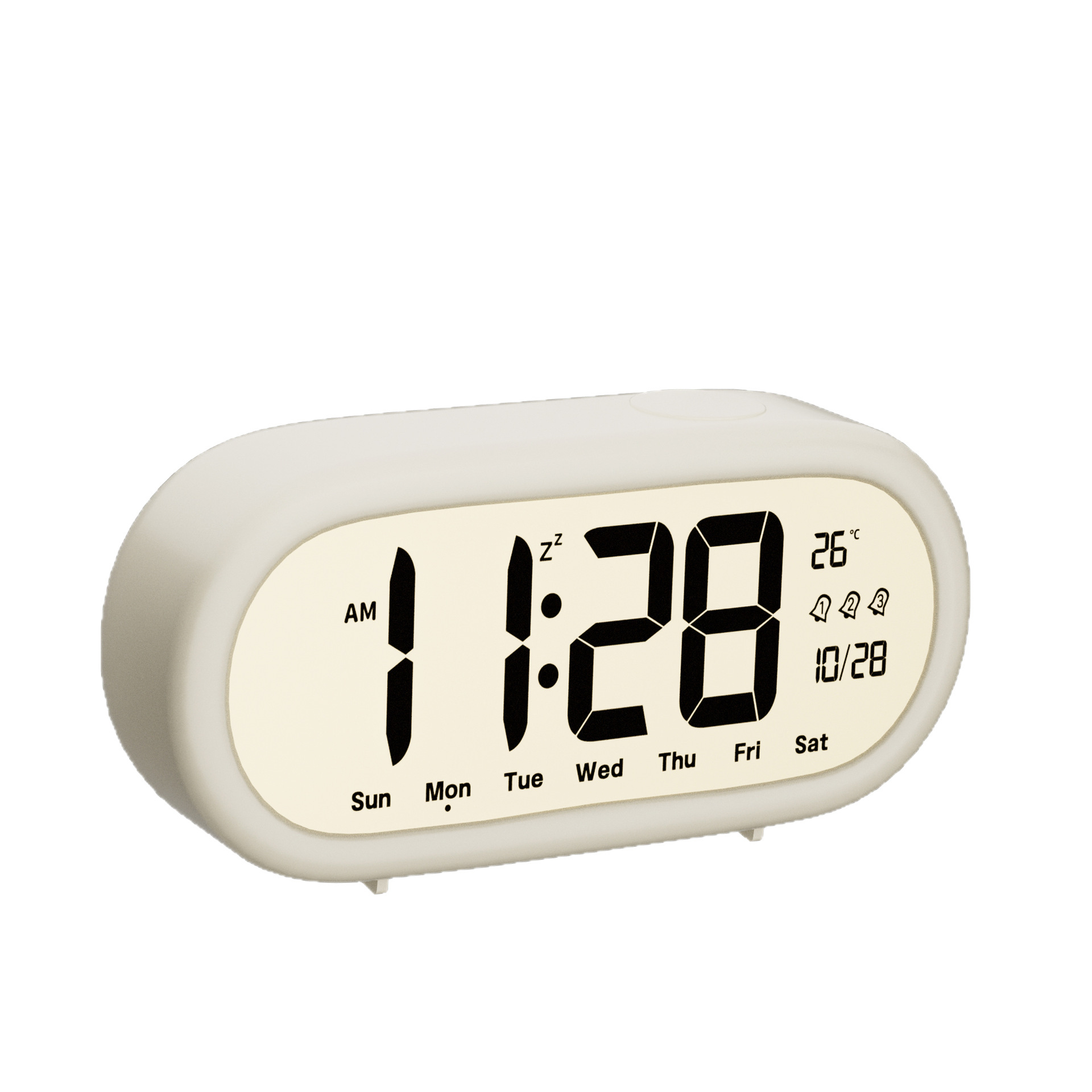 LCD alarm clock student special new smart children electronic clock desktop bedroom home living room bedside clock