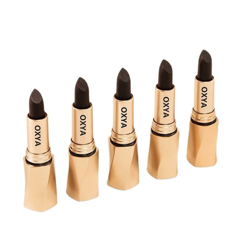 OXYA Black Velvet Gloss Lipstick Bean Red Color Smooth, Bright, Long-Lasting, Autumn and Winter Boost Complexion, Delicate Matte Liquid Lipstick
