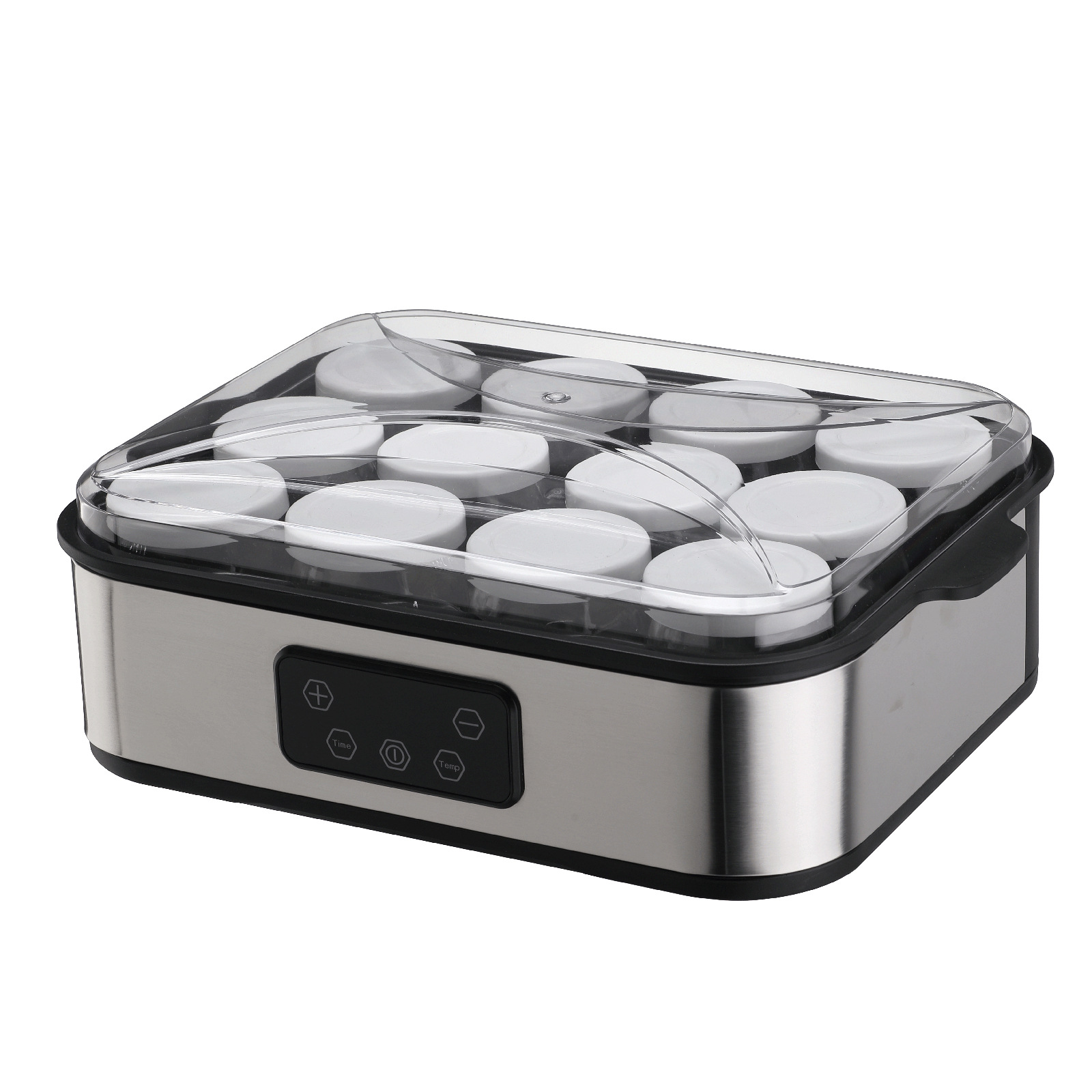 12-Cup Yogurt Maker Homemade Jam Ice Cream Pudding Breakfast Machine YOGURT MAKER Yogurt Fermentation Machine