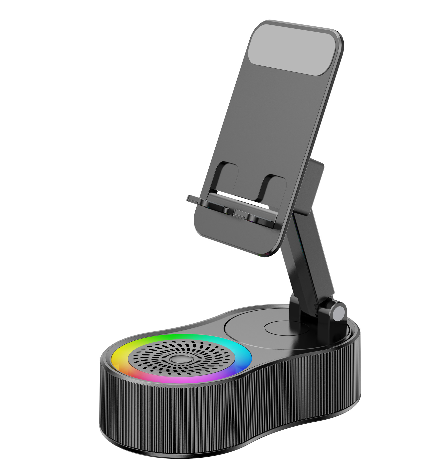 Smart Induction Phone Holder Wireless Bluetooth Speaker Home Office Live Streaming Charging Five-in-One Audio