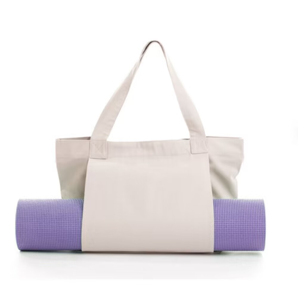 Yoga Pilates Mat Bag Canvas Tote Bag Outdoor Exercise Equipment Travel Yoga Mat Shoulder Bag