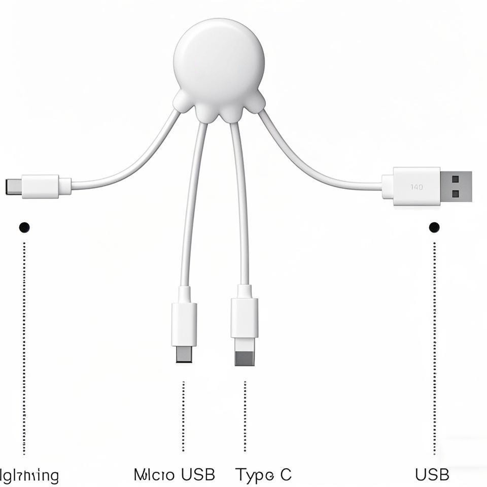 Charging cable 3-in-1 fast charging cable type-c fast charging Apple data cable glowing LOGO Android cable phone 120W