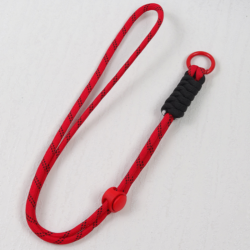 Phone lanyard wrist strap pendant phone chain hanging rope key female twist pendant neck hanging