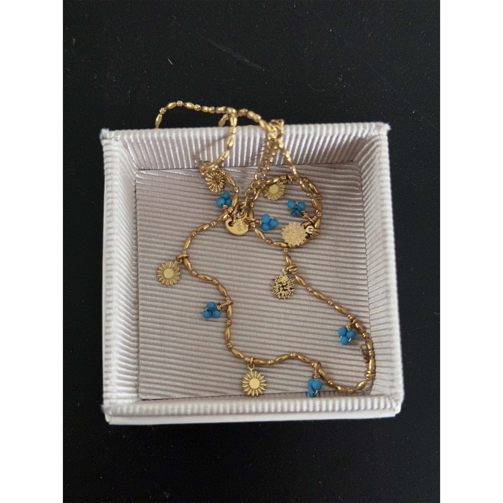 301 Early Autumn Hand String South France Romantic Style Necklace Simply Too Beautiful Series Atmosphere Women O12-10
