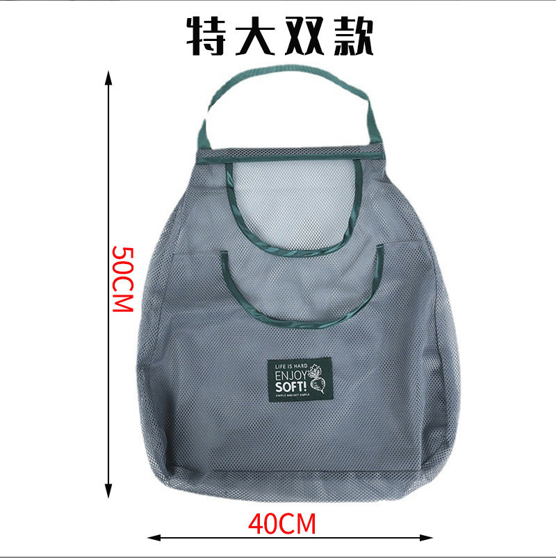 Kitchen Fruit and Vegetable Mesh Storage Bag, Hanging Mesh Bag, Ginger Garlic Onion Storage Bag, Multifunctional Handheld Bag