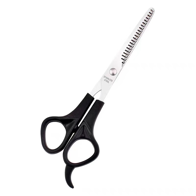 Stainless steel barber scissors hairdressing scissors professional thinning flat tooth scissors bangs thinning scissors