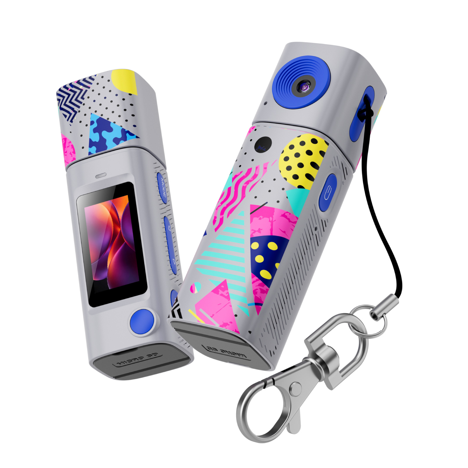 New Mini Camera Portable Thumb Camera Outdoor Shooting HD Pendant Camera Children Gift Toy