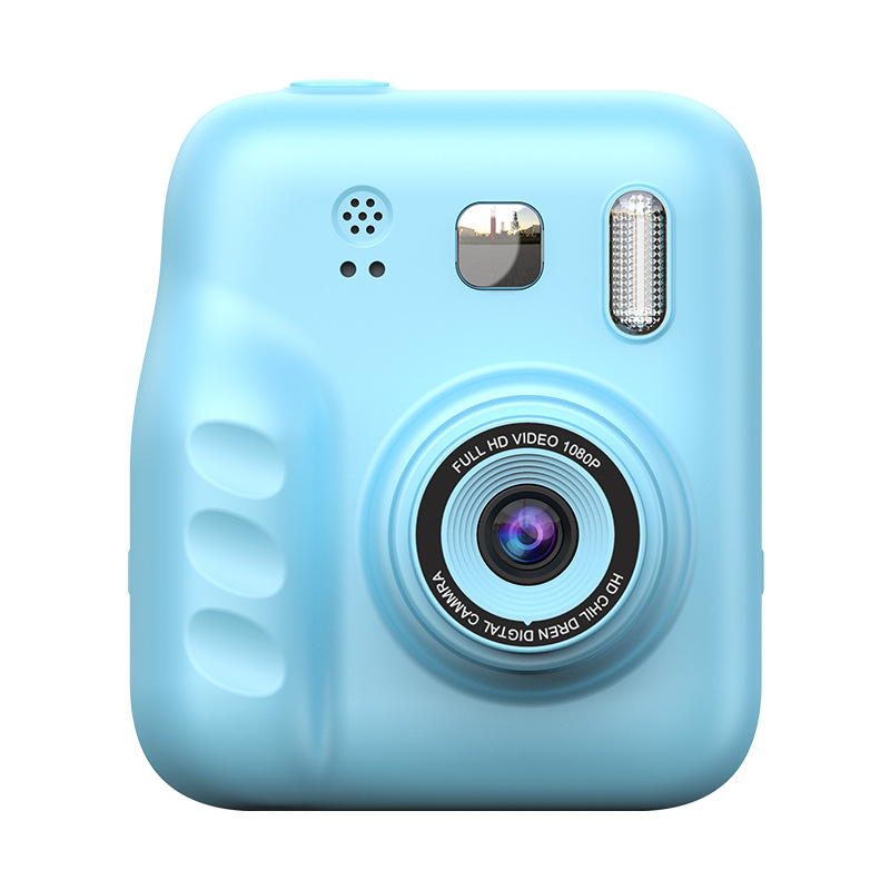 New children's Polaroid print camera HD dual lens can take photos and video toy gift box